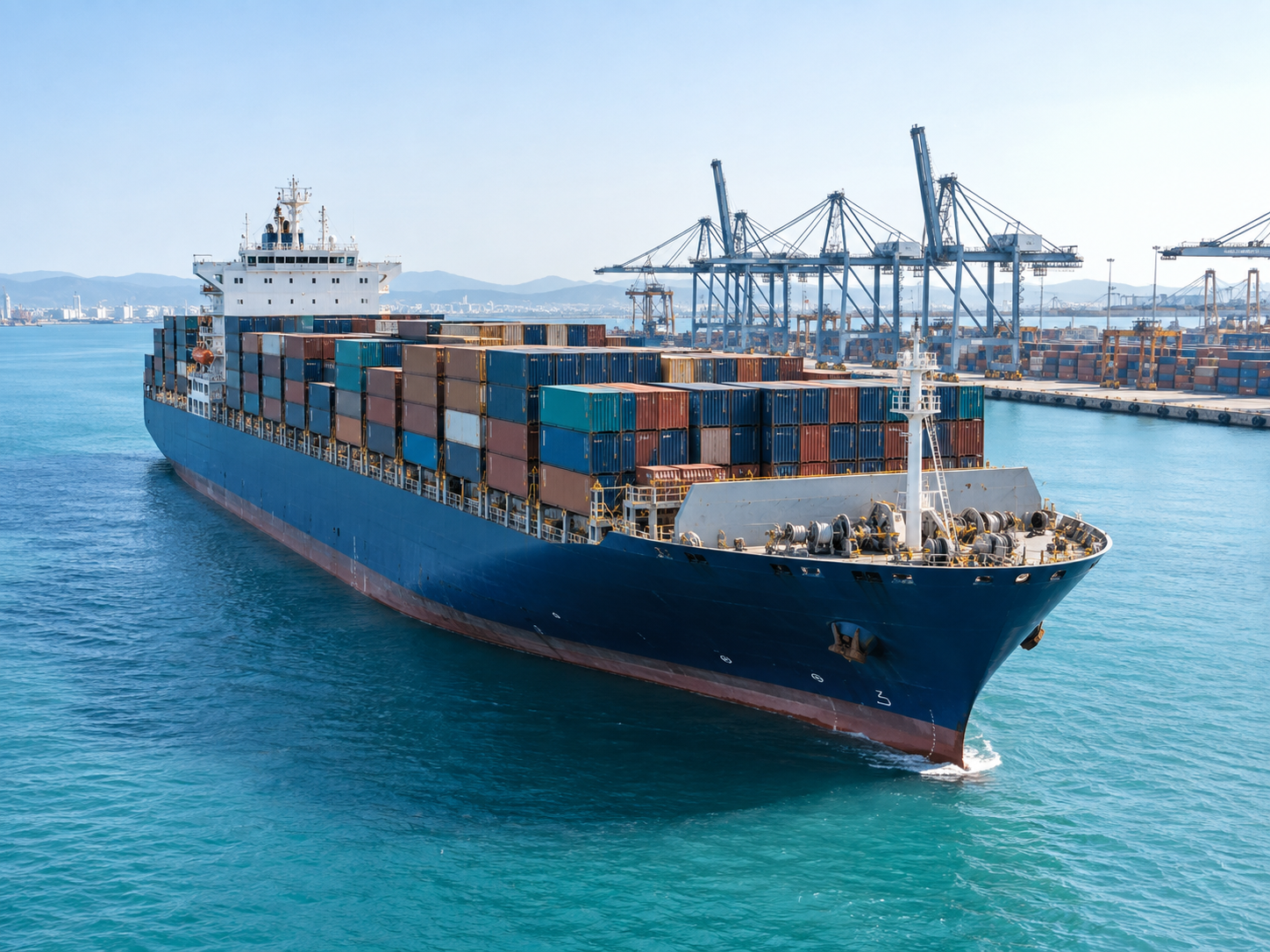 International container shipping