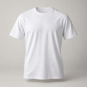 Classic Cotton Crew-neck T-shirt — AI-generated product image