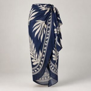 Printed Wrap Sarong — AI-generated product image
