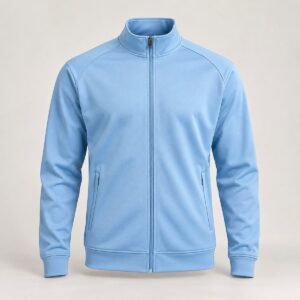 Zip-front Track Jacket — AI-generated product image